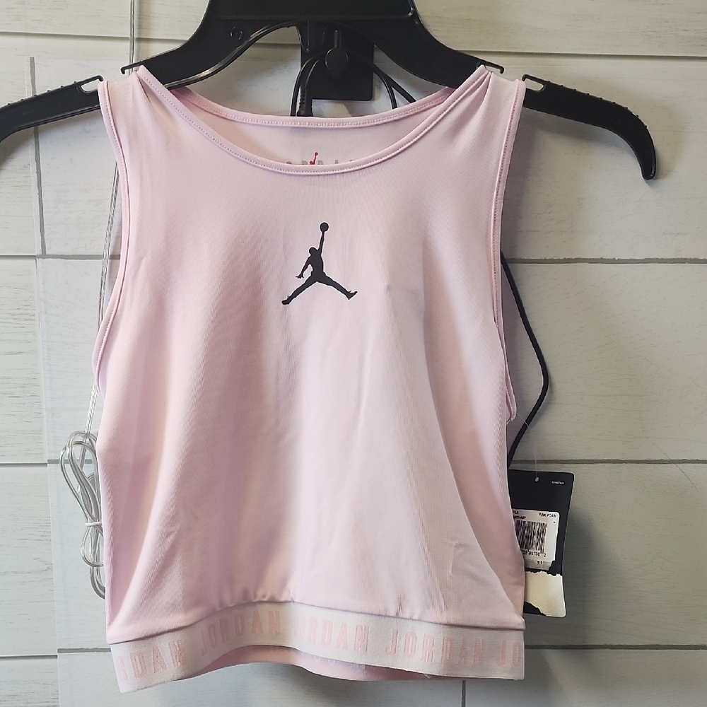 NWT Jordan Women's Light Pink Tank Top